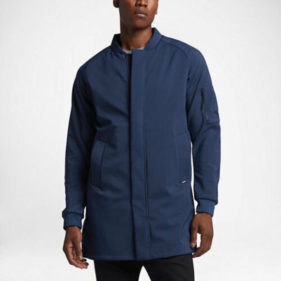Nike Other - Nike FC Mens Medium Blue Parka